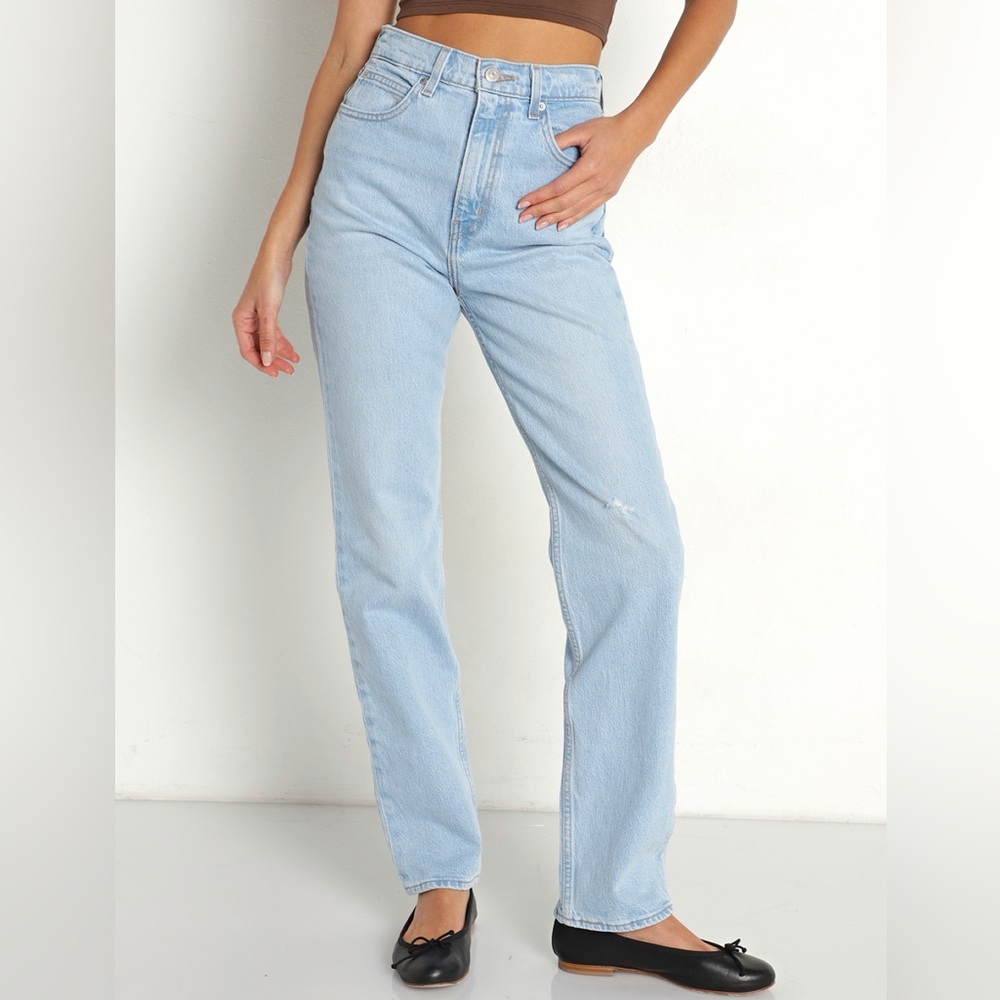 Levi's 70's High Slim Straight Marin Hits Wash High Rise Jeans Women’s size 25